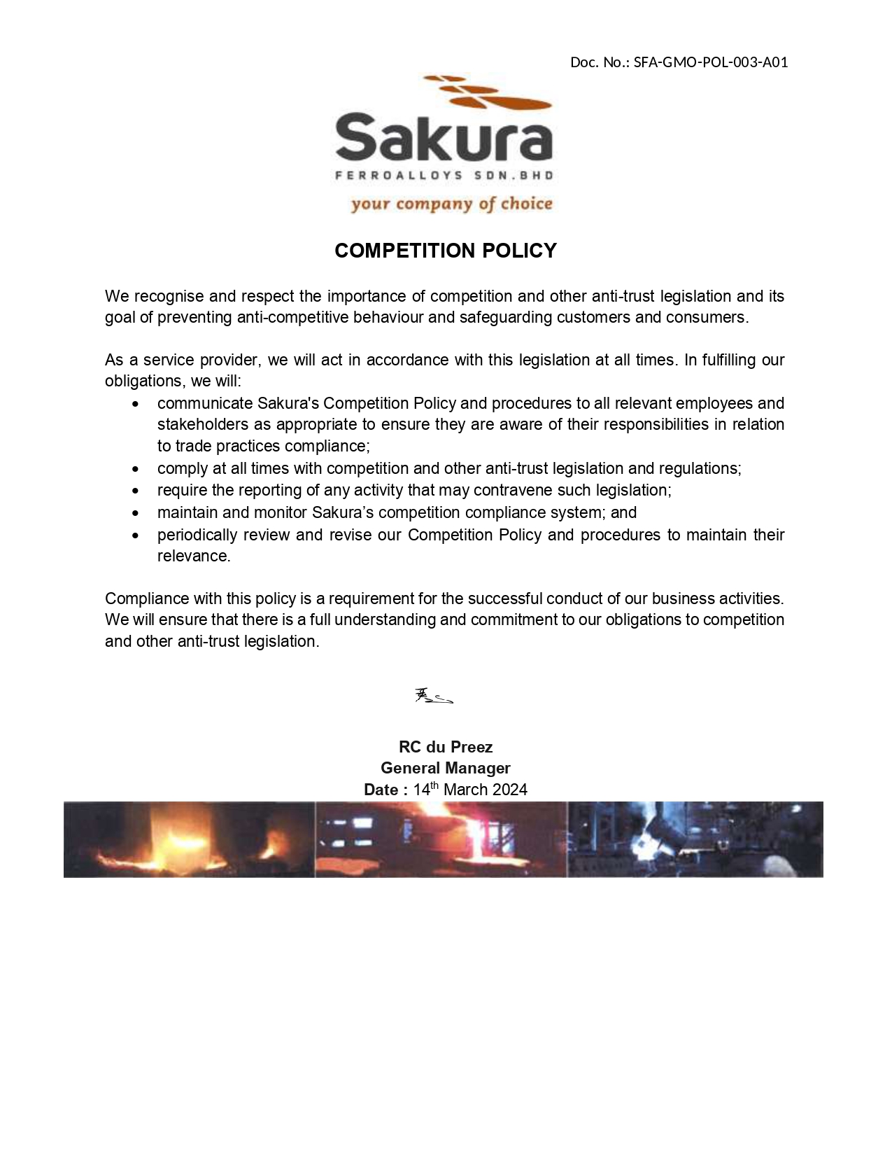 Competition Policy